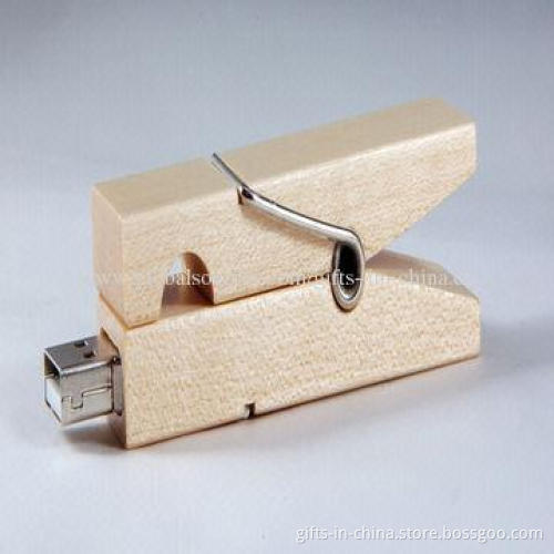 Wooden USB Flash Drive, More than 1,000,000 Times Data Encryption, Customized Logos